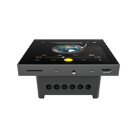 YZ64T 86-Type Android 10 Pengontrol Musik Pintar Kontrol Suara Layar Sentuh 4" Bluetooth Amplifier Dinding untuk Rumah Hotel