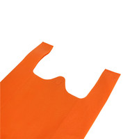 Sacs en plastique PE personnalisés en gros pour l'emballage alimentaire et domestique, sacs de courses type T-shirt pour le travail et l'usage quotidien