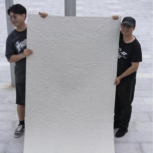 Phẳng mềm đá PVC đá bột đá 3D mềm <span class=keywords><strong>travertine</strong></span> gạch MCM mềm tường ốp bên ngoài tường mềm bảng điều khiển - Product Image 5