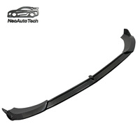 Nouvelle Lame Avant en Fibre de Carbone Style MS NeoAuto Tech W206 pour Pare-chocs Sport AMG Classe C W206 C200 C260 2021-2026