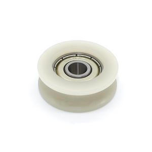 Fabricants de Dongguan fournissent des guides linéaires sans poulie 626ZZ, revêtement en caoutchouc plastique, rails de guidage en forme de U, rouleaux 6*28*10mm - Product Image 3