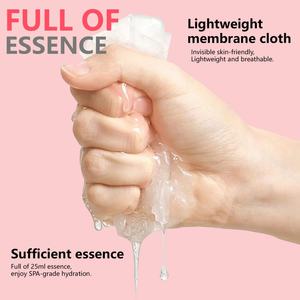 Korean Facial <b>Masks</b> Skin Care Moisurize Hydrating Calming Soothing Strawberry Collagen Face Sheet <b>Mask</b> - Product Image 4