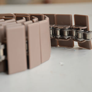 843 düz plastik masa üstü konveyör zinciri paslanmaz çelik rulo - Product Image 6