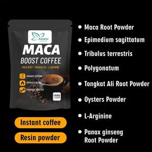 Yüksek Kaliteli Maca Kahve Tozu İçeceği <span class=keywords><strong>Ginseng</strong></span> Özü Enerji Artırıcı Erkekler İçin Güçlendirici Maca Kahve Anında Çözünen Toz - Product Image 2