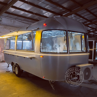 Nouvelle remorque alimentaire mobile avec cuisine complète Restaurant Hot Dog Camper Van Pizza Café Food Cart Ice Cream Food Truck