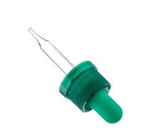 Bouteilles personnalisées avec bouchon à vis 0,5 oz 1 oz 2 oz 2,5 oz 3 oz 5 onces 24 mm 20 mm Huile essentielle Bulbe en plastique Verre Bille compte-gouttes