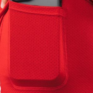 Pantalones Cortos Deportivos Rojos para Hombre, Ligeros, de Secado Rápido, para Entrenamiento Atlético, con Bolsillo para Teléfono, Ropa Deportiva - Product Image 6