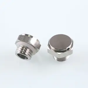 Brass Air Permeability Screw Type Slotted Head M5*0.8 Waterproof IP68 Vent Valve Breather Air Vent Plug