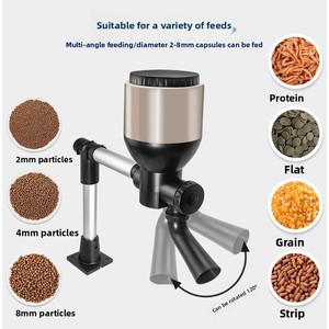 Jebao Distributore Automatico di Cibo per Pesci di Grande Capacità FD40 FD50 FD85 per Acquario, Alimentatore Automatico Temporizzato per Pesci Koi - Product Image 3