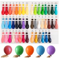 Globos de Látex Retro Mate Pastel de 5 Pulgadas para Decoración de Año Nuevo 2026, Globos de Cumpleaños al por Mayor para Ramos de Decoración