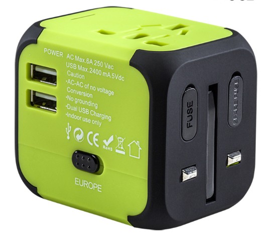 По всему миру переходник Универсальный адаптер для путешествий