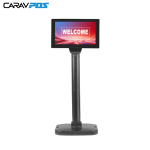 Máquina POS OEM con Pantalla LCD IPS de 7 Pulgadas, Soporte Ajustable y USB para Comida Rápida y Pantalla Secundaria para Comida para Llevar - Product Image 1