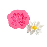 Moule en silicone Lotus pour bougie décorative d'aromathérapie Lotus Flip Dew Chu