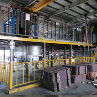 Equipo de Fundición Ascendente de Varillas de Cobre de 8 mm, Planta de Fundición Ascendente de Chatarra de Cobre