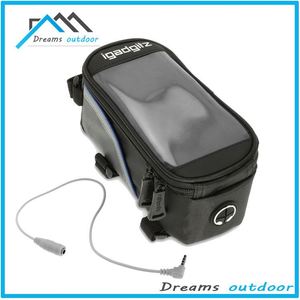 Bolsa de bicicleta para cuadro delantero y bolsa para teléfono móvil de tubo delantero con funda para teléfono de 5.7 pulgadas, de fábrica BSCI - Product Image 2