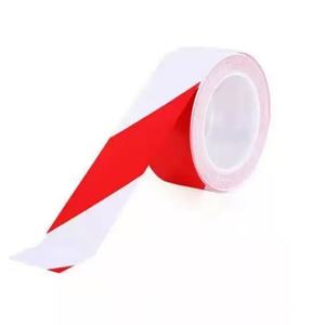 Cinta de Barrera de Plástico PE con Franjas Rojas y Blancas, No Adhesiva, Personalizable, Venta al Por Mayor Directa de Fábrica, Cinta de Advertencia de Precaución - Product Image 6