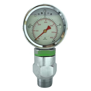 Manómetro de Presión de Lodo de Perforación de Calidad Premium para Sistemas de Tuberías de Pozo Petrolero YK-100 Envío Gratis - Product Image 2