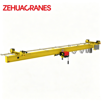 Pont roulant monopoutre de type européen 5 tonnes HD léger à faible hauteur de passage 3T 7T 10T Portée personnalisée pour ligne de production industrielle