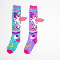 En stock : Chaussettes hautes amusantes pour enfants avec motifs de dessins animés 3D originaux, chaussettes mignonnes et merveilleuses pour la Journée des chaussettes folles