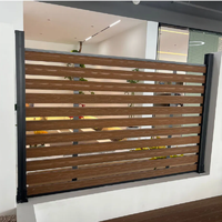 Panel de Ventilación Personalizado, Valla de Aluminio para Privacidad, Cercado de Patio con Modelado 3D
