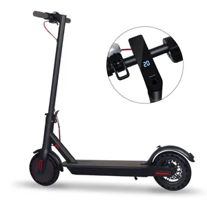 Us EU Warehouse/free shipping off road 36v 10ah 350W folding electric scooter dual motor po werful fast speed for adult E scoot