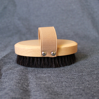 Vente en gros de brosse de bain ionique brosse entièrement naturelle brosse sèche en fil de cuivre