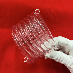 Tubo Espiral de Vidro de Quartzo com Dupla Abertura Transparente - Product Image 4
