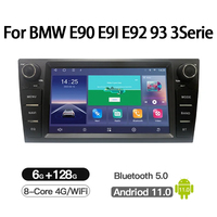 Autoradio multimédia vidéo GPS Android 11 8'' pour BMW Série 3 E90 E91 E92 E93 2005 - 2013