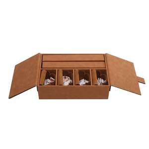 Mini <span class=keywords><strong>juego</strong></span> <span class=keywords><strong>Rummy</strong></span> Cube de viaje para adultos y niños, <span class=keywords><strong>juego</strong></span> de mesa <span class=keywords><strong>Rummy</strong></span> Tile en estuche de cuero con estantes de cuero y 106 azulejos - Product Image 3