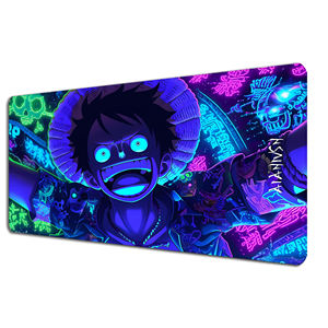 <span class=keywords><strong>Tapis</strong></span> de bureau collage d'anime - Personnages de <span class=keywords><strong>manga</strong></span> populaires One Kaisen Grand <span class=keywords><strong>tapis</strong></span> de <span class=keywords><strong>souris</strong></span> étendu 80x30cm Pièce Hunter - Product Image 2