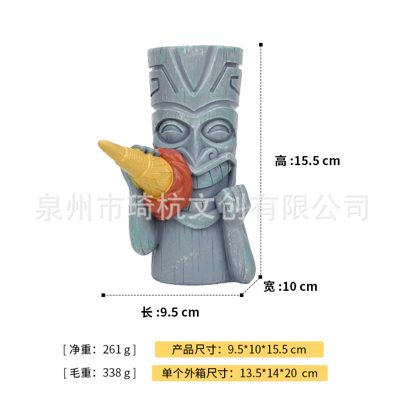 Totem Flower Insert for Ice Cream - Pink
