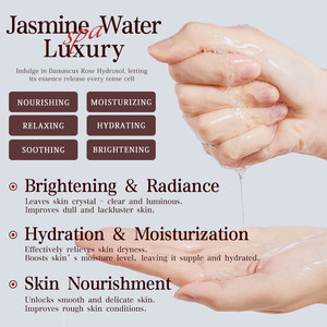 Vente en gros d'hydrolat de jasmin naturel biologique pour le visage et les cheveux Eau au jasmin Toner pour le visage Prix de gros Eau florale - Product Image 3