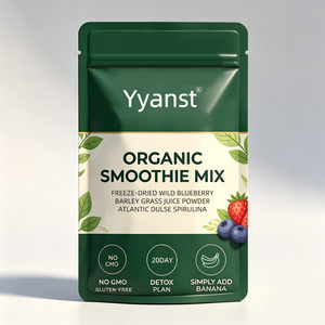 ผงน้ำต้นอ่อนข้าวบาร์เลย์ออร์แกนิก แบรนด์ส่วนตัว ช่วยสมดุลมายองค์นิยม ระบบย่อยอาหาร เสริมภูมิคุ้มกัน ผงดีท็อกซ์สีเขียวเข้มข้น - Product Image 1