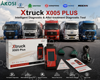 Escáner de Diagnóstico para Camiones de Trabajo Pesado Xtruck X005 Plus, Probador de ECU, DPF, SCR, EGR, Herramienta Lectora de Códigos de Error de Sistema Completo