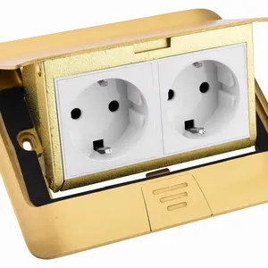 Floor socket Copper high quality Multiple Style Plugs EU US UK south America middle east Slowly Pop Up factory price