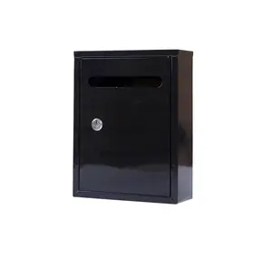 Modern Outdoor Post Box Wall Mount Mailbox Metal European Style Metal Mailbox For Letters on Hot Sale