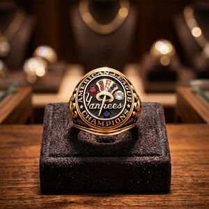 Modern Stainless Steel Championship <b>Rings</b> with Super Deep Engraving Rhodium Plated for Sports - Product Image 2