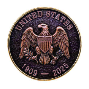 Gedenkmünze aus Metall, individuell gestaltbar, Souvenir 2025 – Der letzte Cent – Gedenkstück 1793-2025 US Penny Sammlerstück Dekoration - Product Image 3