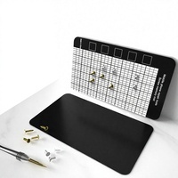 Tapis de Rangement Magnétique Adhésif pour Mémoire, Outil de Réparation Portable pour Téléphones et Ordinateurs, Tapis de Collecte de Vis à Ventouse Ultra-Résistant