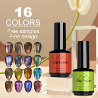 Meilleure Vente Vernis Gel Résine Échantillon Gratuit Logo OEM 3000 Couleurs Laque Gel UV Vernis Émail Vente en Gros Vernis Gel Effet Œil de Chat