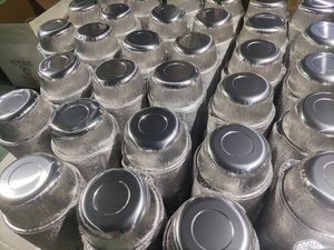 RE3G 1100ml <b>Large</b> Capacity Disposable Aluminum Foil <b>Pot</b> With Lids for <b>Cooking</b> - Product Image 4