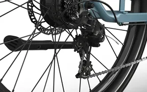 Vélo électrique urbain intelligent et élégant à assistance au pédalage à 5 vitesses, frein hydraulique à charge ultra-rapide, capteur de couple - Product Image 6