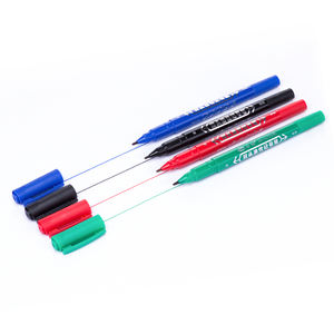 Commercio all'ingrosso SM192 Twin Head pennarello permanente a base di olio doppio punto Art penna per carta con 0.6-1.2mm larghezza di scrittura - Product Image 3