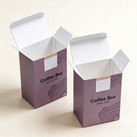 Boîte d'emballage en gros pour capsules de café, boîte en kraft personnalisée pour expédition, 24 capsules