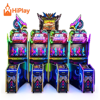 Crazy Shooter HIPLAY HP145 Machine de jeu d'arcade à monnayeur, équipement de tir de divertissement, loterie de carnaval, japonais, anglais