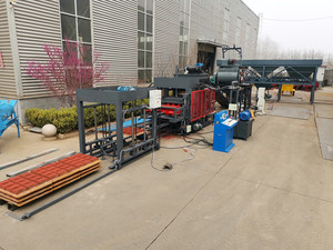 David QTJ6-15 machine automatique à blocs de béton à moteur diesel haute capacité de production pavé de briques de sable Curbstone Hourdis - Product Image 6