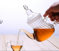 Service à thé à la menthe en verre Borosilicate fait à la main, résistant à la chaleur, style marocain, Offre Spéciale