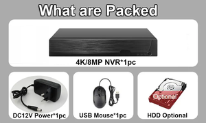 Tuya Thông Minh H.265 4K/8MP 4CH NVR Hỗ Trợ Con Người Phát Hiện Khuôn Mặt Con Người Phát Hiện Chuyển Động CCTV NVR Ghi - Product Image 3
