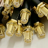 Câble Pigtail RF Personnalisé SMA Femelle RP SMA Femelle vers UFL IPX MHF4 1.13mm 1.37mm RG178 – Assemblage de Connecteurs pour Module Sans Fil