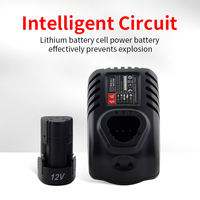 Chargeur de batterie lithium 12V pour perceuse portative, visseuse électrique, marteau électrique, meuleuse d'angle, chargeur de base et accessoires